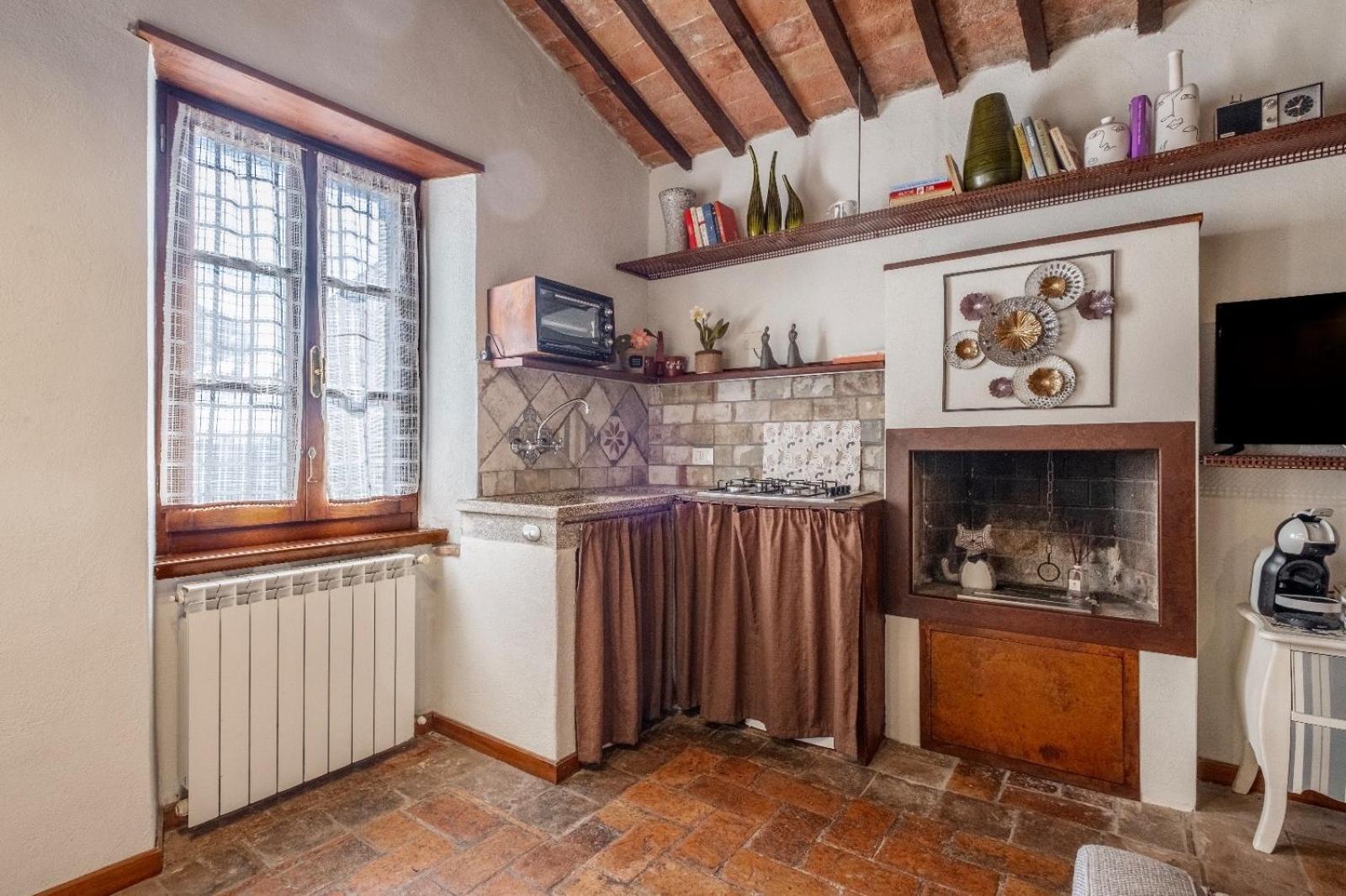 Appartement La Soffitta Nel Bastione à Pitigliano Extérieur photo